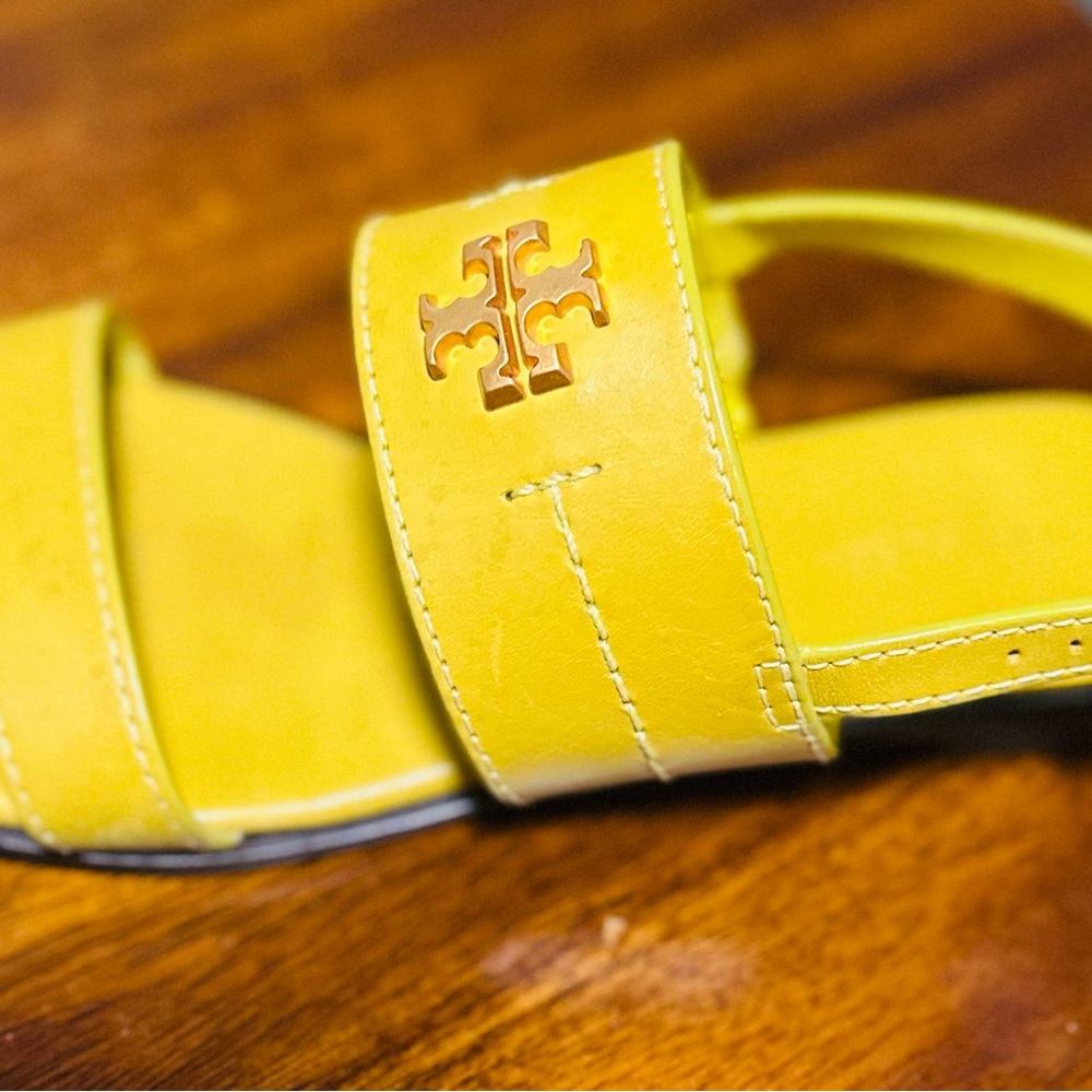 Tory Burch Yellow Sandals - Picture 2 of 4